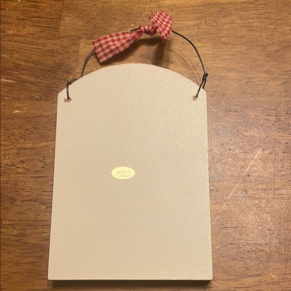 Decorative Plaque with Heart Accent - Picture 2 of 3